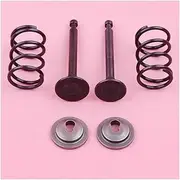Intake Exhaust Valve Spring Retainer Set for HD GX25 HHT25S GX 25 Trimmer Brush Cutter Small Engine Motor Part