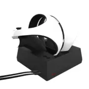 For PS5 PS VR2 Controllers Dual Console USB Charging Dock Station Charger Base