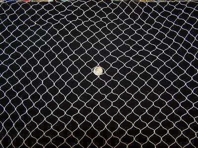 50' x 9' Golf Hockey Barrier Backstop Nylon Netting 3/4" Mesh #7
