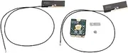 Wisoqu WiFi 6E Wireless Card - M.2 NGFF 4200Mbps 2.4/5/6GHz Tri Band with BT 5.2, Dual 8dBi Antennas Laptop Network Card for Windows 10/11 & Linux (MT7902 Chipset)