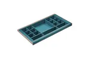 HIGOLD B Series Pull Out Wardrobe Storage Tray with Multiple Sections (for 90cm cupboard)