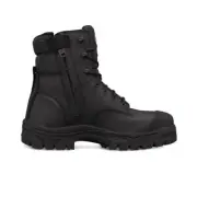 Oliver AT 45-645Z - 150MM Zip Sided Composite Safety Toe Work Boots - Mens Safet