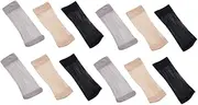 [Holibanna] Elastic Socks Women 30 Pairs Breathable Ankle Socks for Ladies Seamless Stockings Elasticity Grey Light