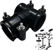 Electronic Drums Kit Tubing Rack | Flexible Adjustable Drum Clamp Tubing Rack | Sturdy Clamp Rack Clamp Clip for Electronic Drum Accessories