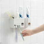 TOOTHBRUSH HOLDER AUTOMATIC SQUEEZER TOOTHPASTE DISPENSER TO