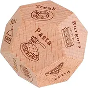 Toyvian Dinner Decision Dice Food Decider Gadget for Meal Planning Compact Enjoyable Dining Experience for Culinary Exploration and Flavor Variety
