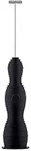 Alessi Pulcina MDL11 B - Whisk for Milk Frother Design, Made of Thermoplastic Resin, Steel Whisk and Rechargeable Battery, Black