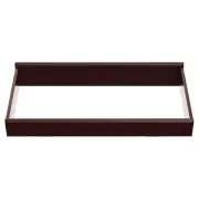 Stork Craft USA Nest Engineered Wood Changing Topper in Espresso