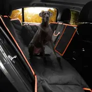 Scratchproof Dog Car Seat Cover For Back Seat, Waterproof Back Seat Pet Cover...