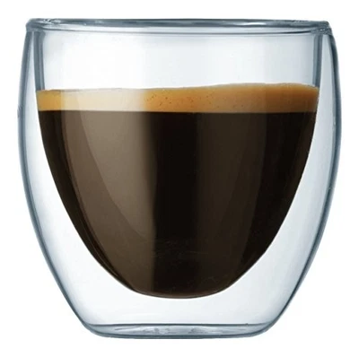 Bodum Pavina Double Wall Espresso/Shot Glass - Set of 2