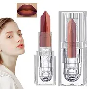 Hjatirace Lipstick Matte - Moisturizing Makeup Lip Gloss - Lip Color Double Color, Portable Lipstick for Women Girls, Moisturizing Lip Gloss