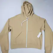 Urban Outfitters Hoodie Sweatshirt Men's Size Large Taupe Full Zip New With Tags