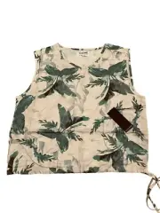 One Teaspoon Wasteland Top Khaki size XS Viscose