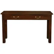 Tasmania 2 Drawer Straight Leg Sofa Table (Mahogany)