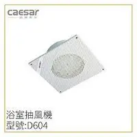 在飛比找蝦皮購物優惠-CAESAR凱撒D604換氣扇 直排抽風扇  抽風機 排風扇