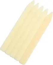Homoyoyo 5pcs Plastic Bone Folder Tool Paper Creaser for Card Making Bookbinding DIY Crafts Lightweight Design for Smoothing Scoring and Crafting Projects