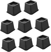 MOLUCKFU Sofa Foot Pads 8 Pack Bed Furniture Riser Table Feet Cover Floor Protector for All Kinds of Furniture