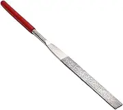 Auniwaig 150 Grit 5mm x 180mm Flat Diamond Needle File Small Needle File For Metal Sanding Sanding Jewelers Hobby Wood And More 1pcs
