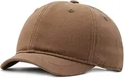 [Faringoto] Men's Cotton Short Brim Baseball Cap Casual Peaked Cap Ladies Versatile Equestrian Sun Hat