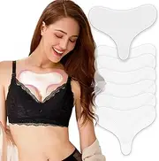 Pacify 6 Pcs Silicone Chest Wrinkle Pad Chest Silicone Anti Wrinkle Pads from Side Sleeping
