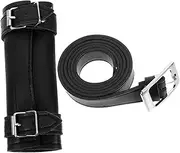 SAFIGLE 1 Set Medieval Sword Frog with Waist Belt Comfortable PU Sword Holder for Cosplay Stage Performances and Halloween Parties Lightweight and Secure