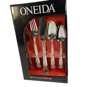 Oneida Augusta Stainless Steel Service for 4 / 20 Piece Flatware Set H051020A