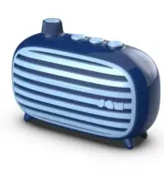 Jam Retro Classic Premium Wireless Bluetooth Speaker Blue- NIB