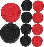 Kisangel 24Pcs Pieces Replacement Checkers Accessories for Board Games Natural Chips Easy to Carry Smooth Finish for Game Enthusiasts