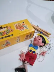 RARE~ Pelham~ Marionette Puppet~ Pinocchio~ ~ MINT New In Box! Instructions!
