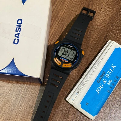 Casio JC-11 Jog & Walk Calorie Rare Vintage Digital Watch NOS NIB