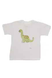 Green Dinosaur Tee--HEM Dino