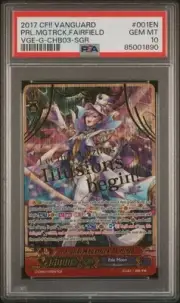 Cardfight Vanguard Parallel Megatrick, Fairfield G-CHB03 SGR PSA 10 GEM MINT