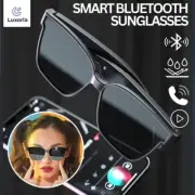 Smart Rechargeable Audio Bluetooth Polarized Sunglasses Wireless Microphone Ear