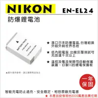 在飛比找蝦皮購物優惠-【數位小熊】ROWA FOR NIKON EN-EL24 E