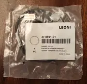 LEONI 37-0891-01 BLADESTACK CABLE ASSEMBLY 0.5 METER BLACK L45593-E 103-D 5