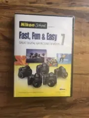 Nikon School DVD Fast Fun & Easy 7 For D3000 D3100 D5000 D5100 D7000 Cameras