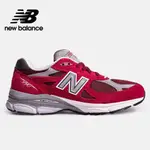 【NEW BALANCE】 NB 美製復古鞋_中性_紅色_M990TF3-D楦 990