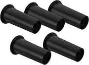 Yardwe 5pcs Car Speaker Port Tube Durable Plastic Bass Reflex Tubes for Home and Stage Speakers Enhances Sound Channeling and Audio Output for Car Audio Systems