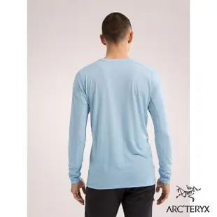 【Arcteryx 始祖鳥】男 Ionia 長袖羊毛T恤(深天藍)