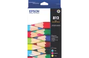 Epson 812 - Std Capacity DURABrite Ultra - Ink Cartridge Value Pack