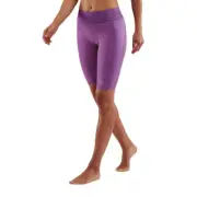SKINS Compression Series 3 Womens M Half Tights Activewear/Fitness/Gym Amethyst