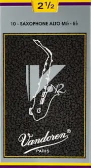 V12 Alto Saxophone Reed Box of 10, Strength 2.5