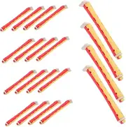 MERRYHAPY Diy Hair Perming Kit 24pcs Hair Curling Perm Rods Styling Rods Home Salon