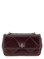 [Tory Burch] Tory Burch-Kira Diamond Clutch Bordeaux-Donna OS