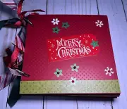 Christmas Scrapbook Album 6x6 Junk Journal 14 pages