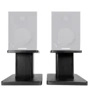 Rockville 8” Black Studio Monitor Speaker Stands For Samson MediaOne BT4