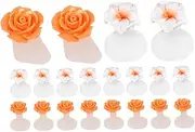 FRCOLOR Silicone Toe Dividers for Nail Polish Easy Reusable Toe Separator Pedicure Tools