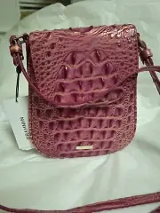 Brahmin Melbourne Collection Rouge Blush Everlee Crossbody Bag