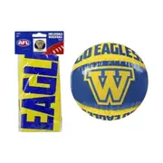 Official AFL West Coast Eagles Inflatable Beach Ball Pool Toy Birthday Gift 50cm