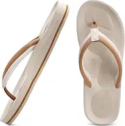 [COFACE] Flip Flops For Women with Arch Support Comfortable Woman Thong-Sandals Yoga Mat Lightweight Orthopedic Womens Flip-Flop